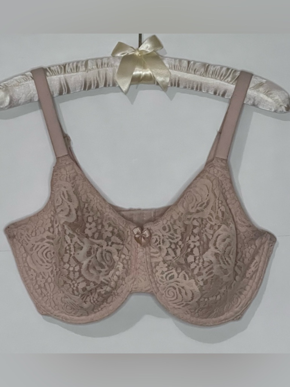 Wacoal Halo Lace Racerback Convertible Underwire Bra 851205 Size 36DDD Washwear